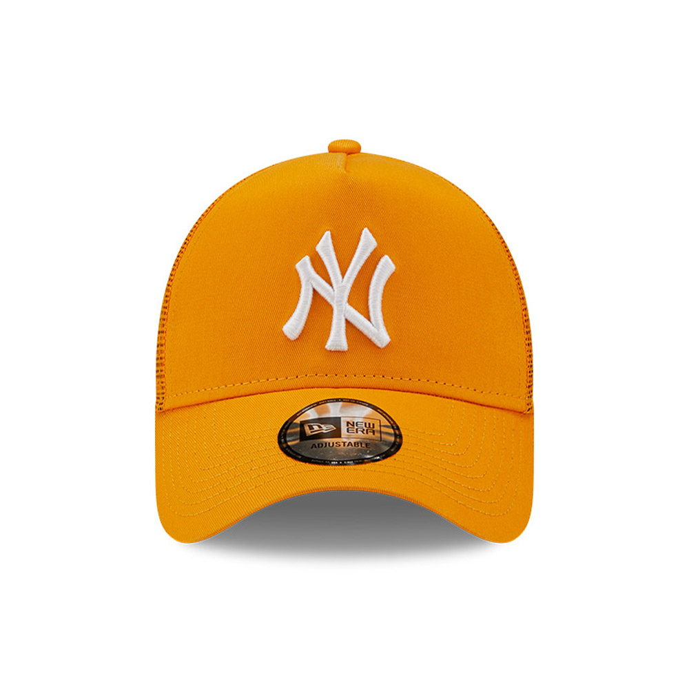 New York Yankees Tonal Mesh Gold A-Frame Trucker Cap