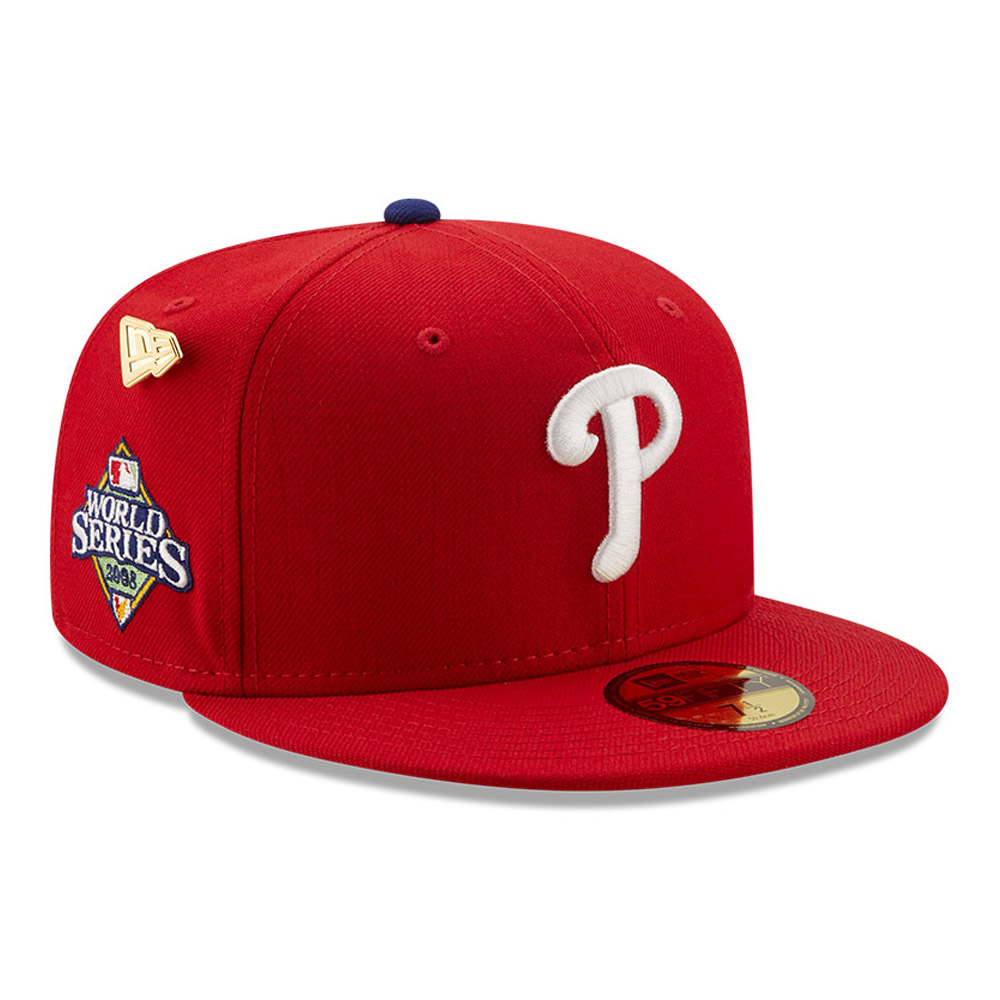 Official New Era Philadelphia Phillies 2008 MLB Logo History Red ...