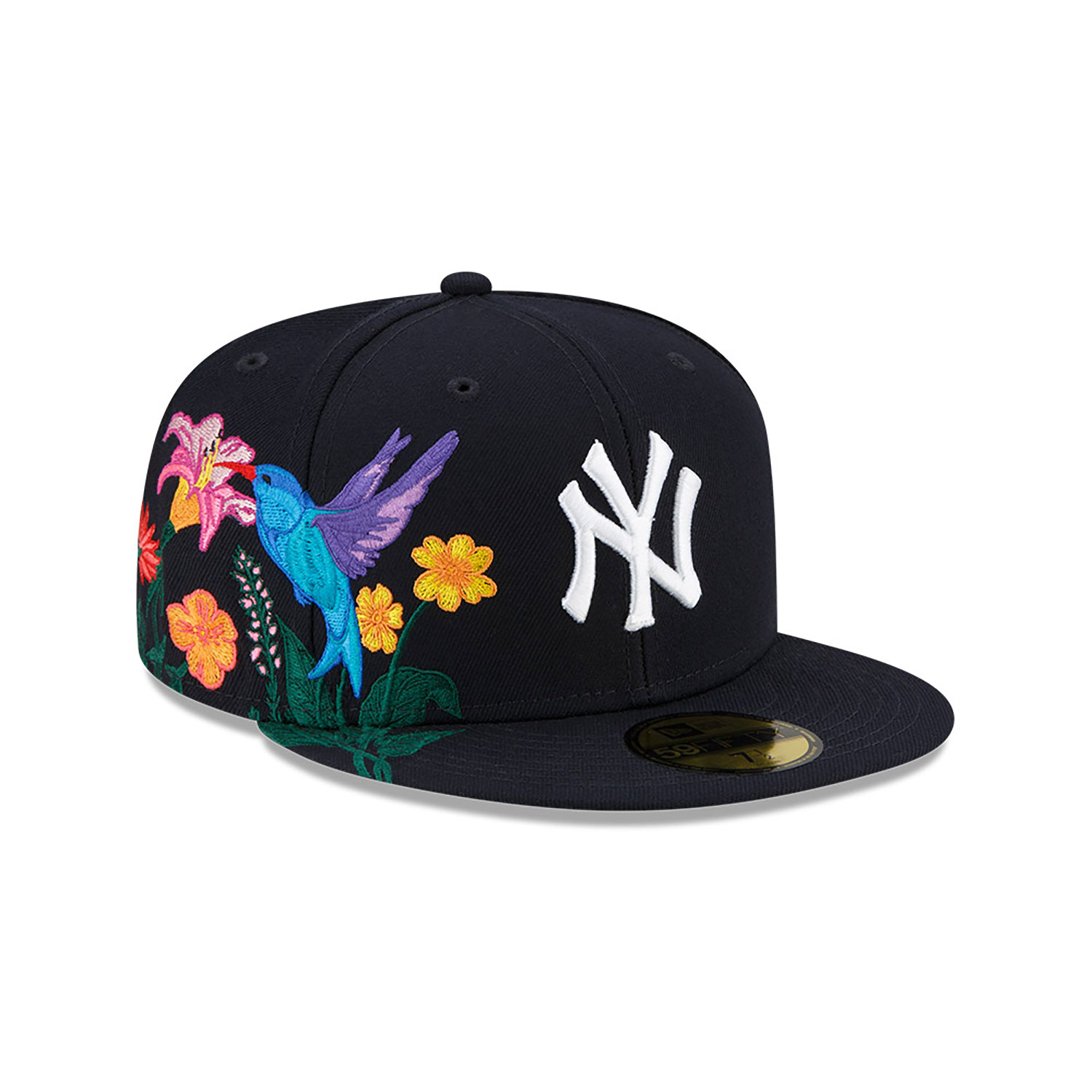 Official New Era New York Yankees MLB Blooming Navy 59FIFTY Fitted
