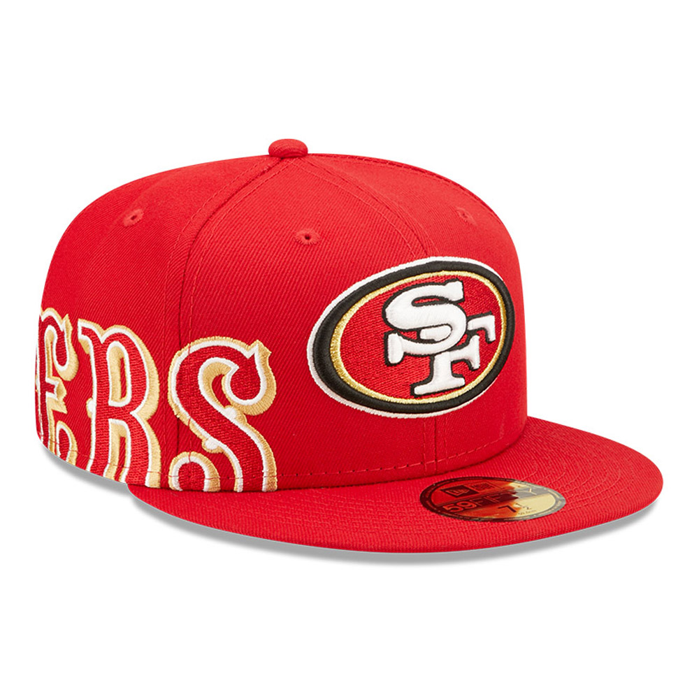 Official New Era San Francisco 49ers NFL Side Split OTC 59FIFTY Fitted