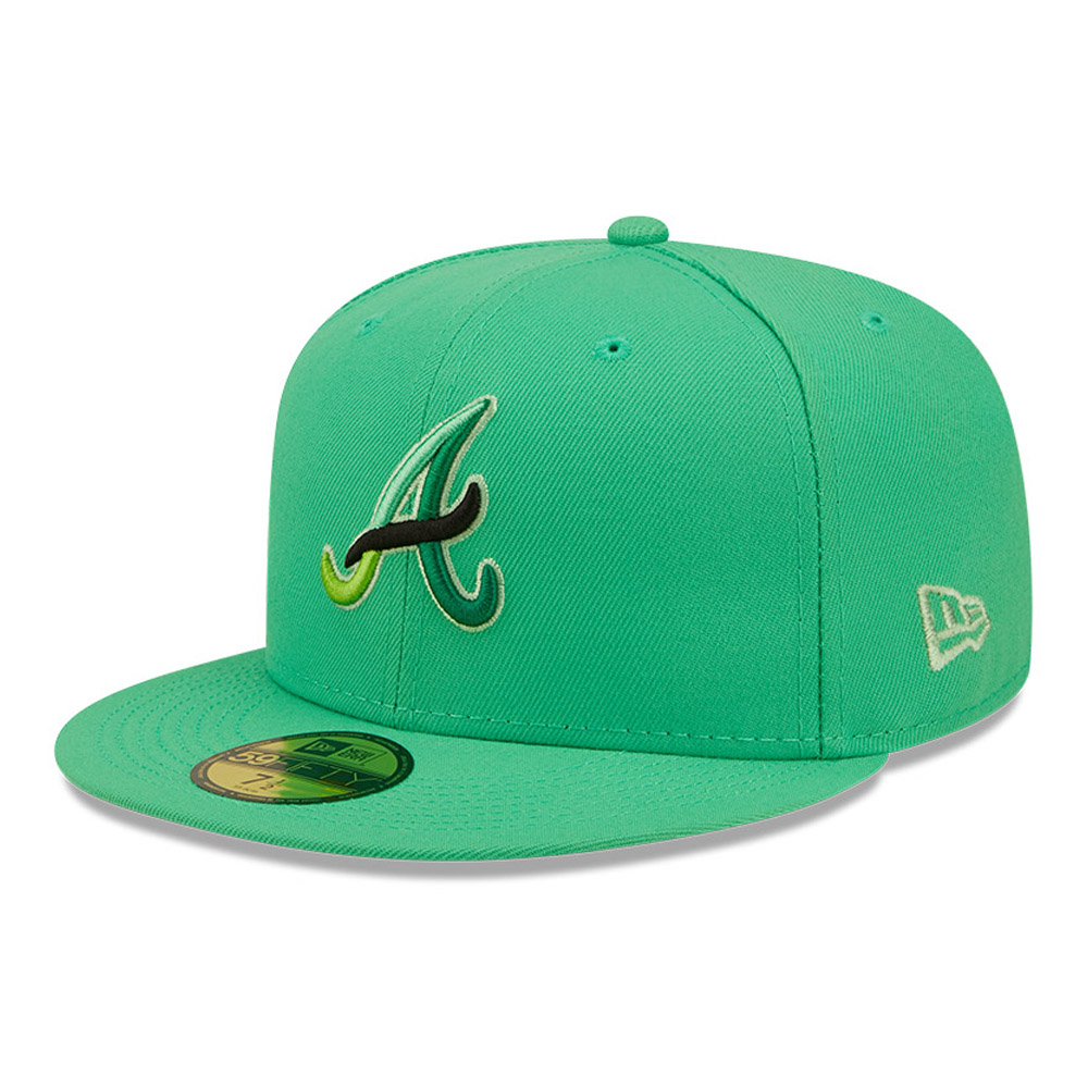 Atlanta Braves MLB Snakeskin Green 59FIFTY Cap