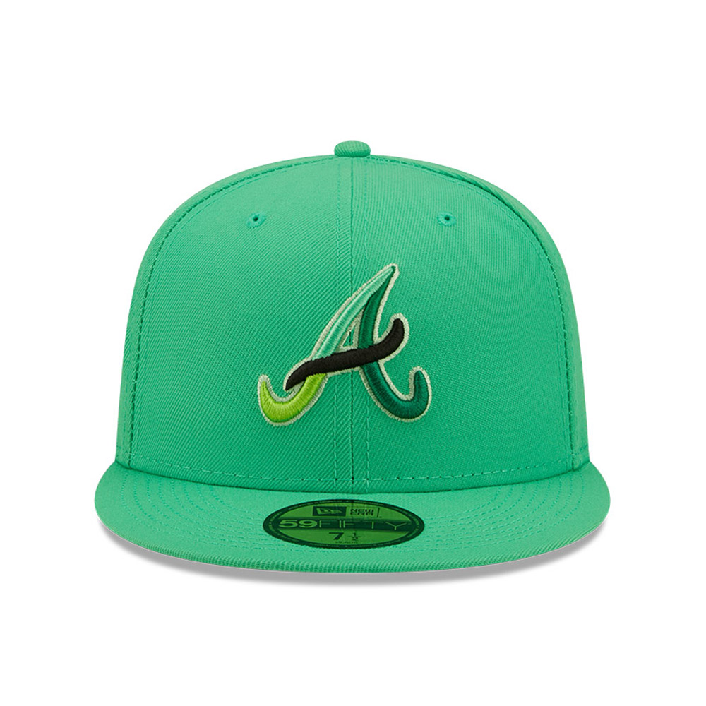 Atlanta Braves MLB Snakeskin Green 59FIFTY Cap