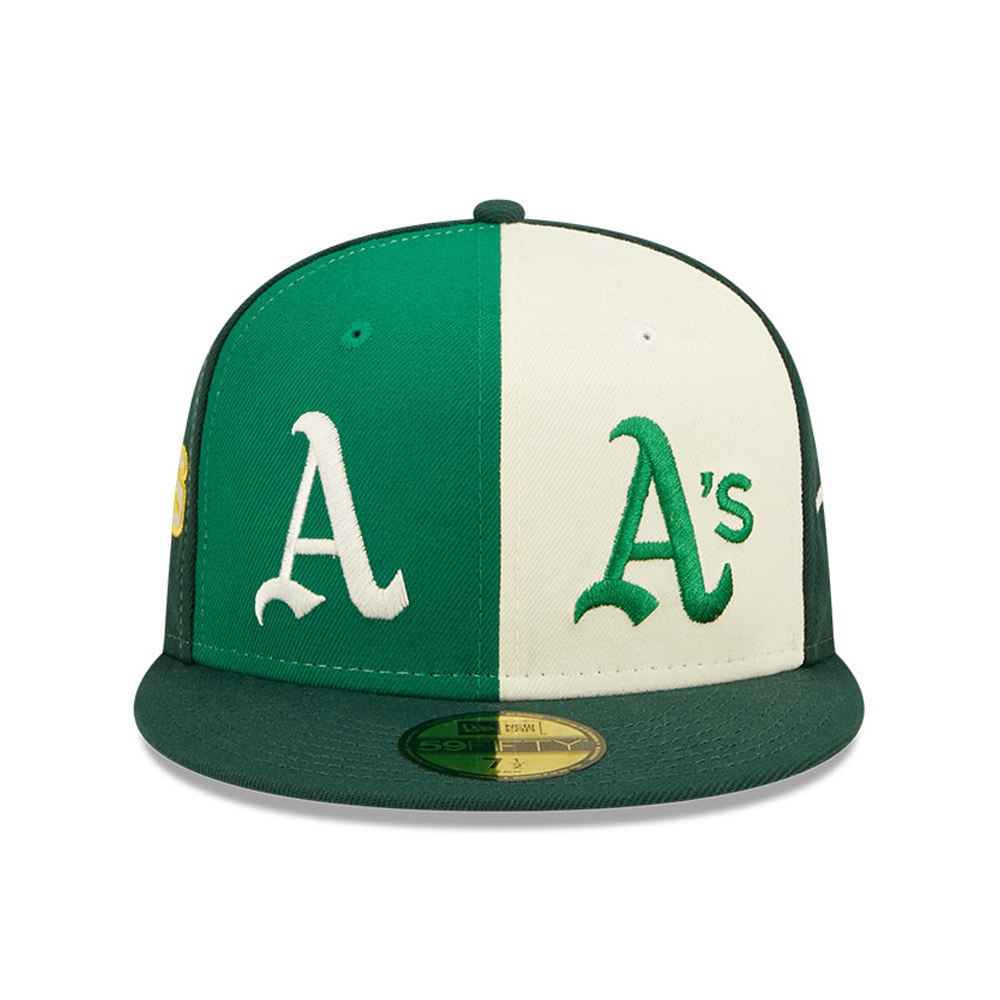 Oakland Athletics MLB Logo Pinwheel 59FIFTY Fitted Cap