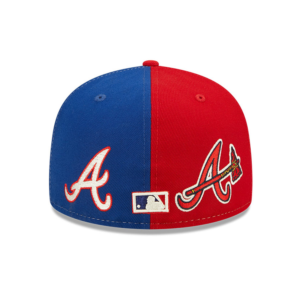 Atlanta Braves MLB Logo Pinwheel 59FIFTY Fitted Cap