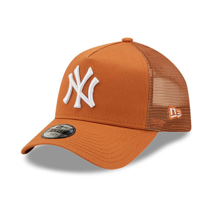 Official New Era New York Yankees MLB Tonal Mesh Spring Toffee 9FORTY A ...