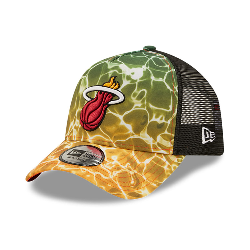 Official New Era Miami Heat NBA Summer City Multi 9FORTY AFrame