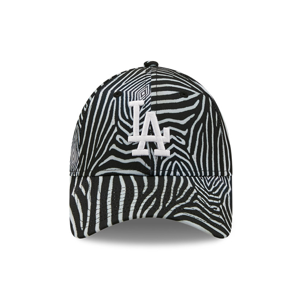 LA Dodgers Zebra Print Womens 9FORTY Adjustable Cap