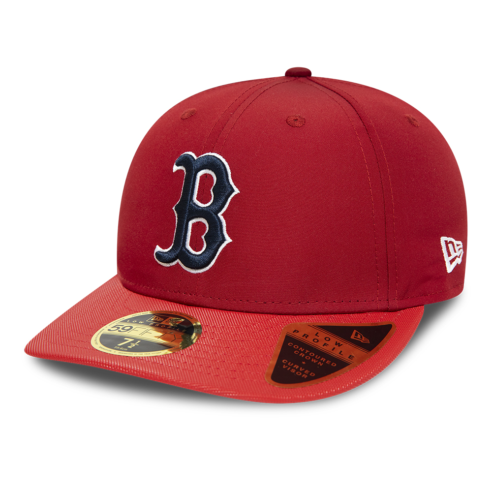 Official New Era Boston Red Sox MLB Heritage Winter Red 59FIFTY Low ...