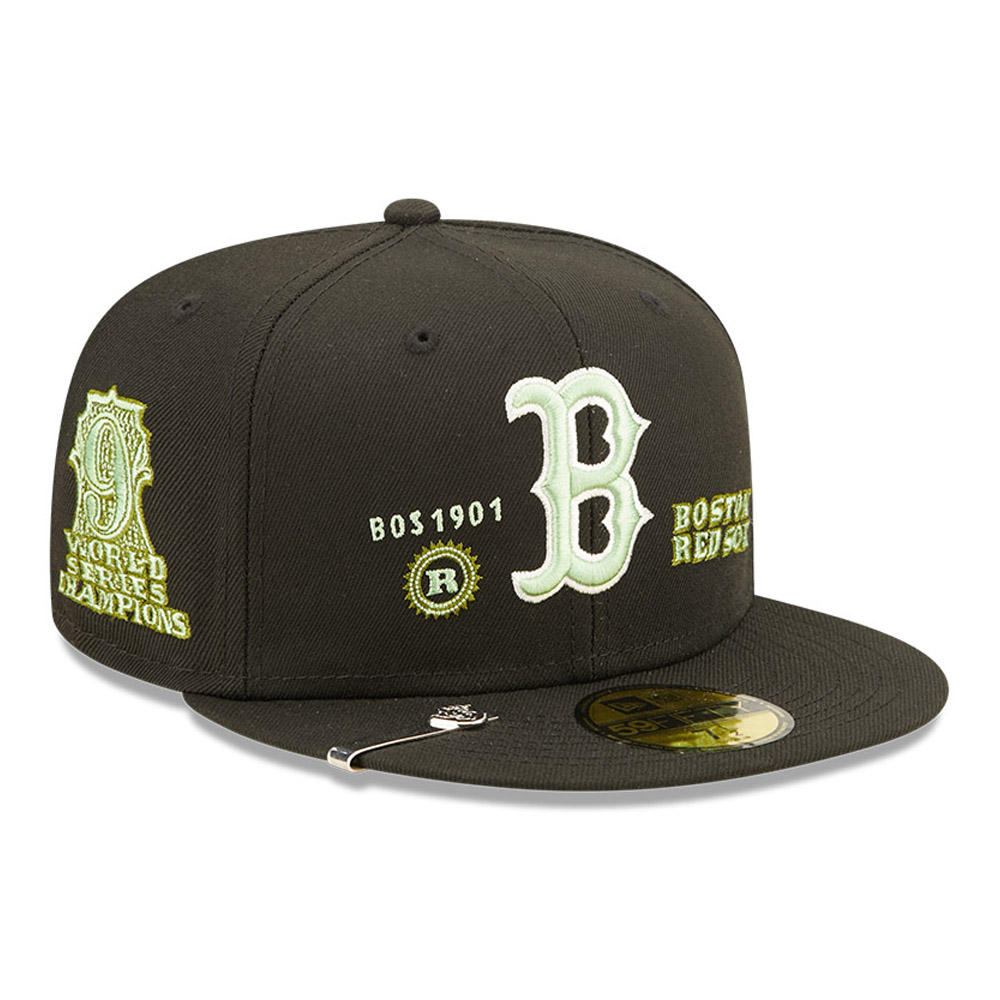 Boston Red Sox MLB Money Black 59FIFTY Fitted Cap