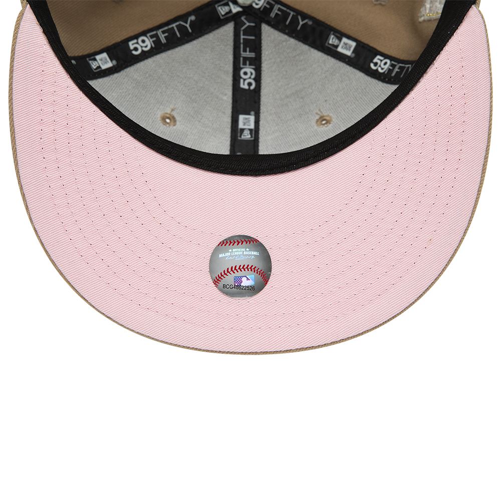 Official New Era Houston Astros MLB Pink Undervisor Camel 59FIFTY ...