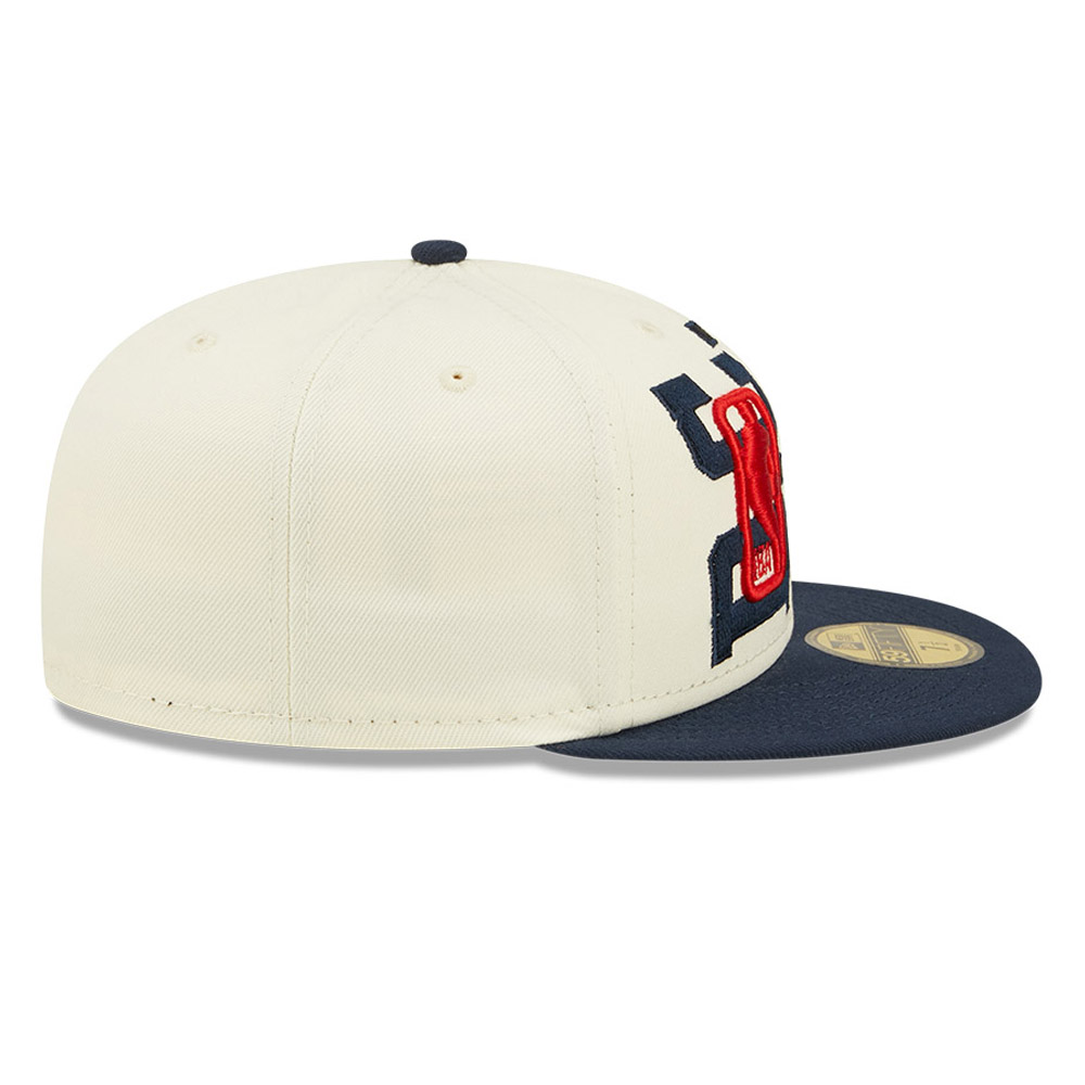 Official New Era Washington Wizards NBA Draft 2022 Cream 59FIFTY Fitted