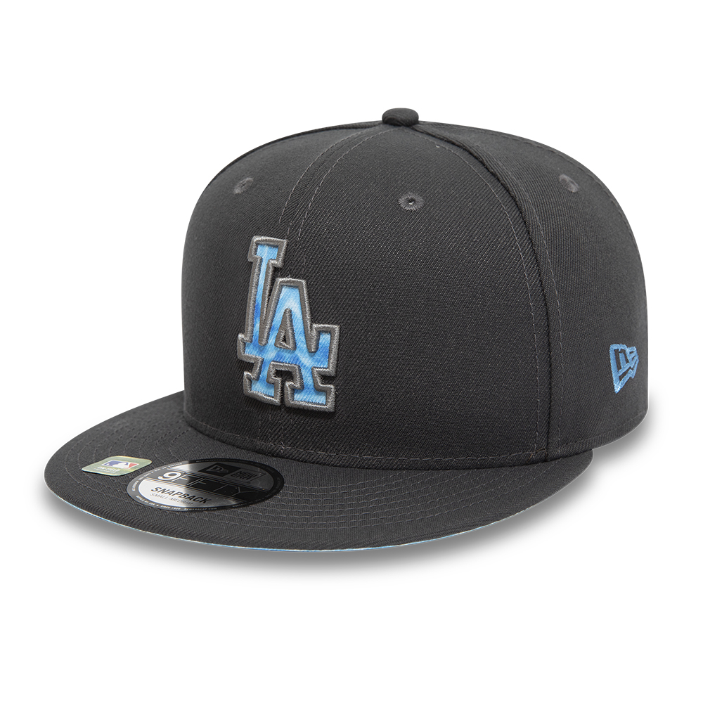 Official New Era LA Dodgers MLB Father's Day Graphite 9FIFTY Snapback