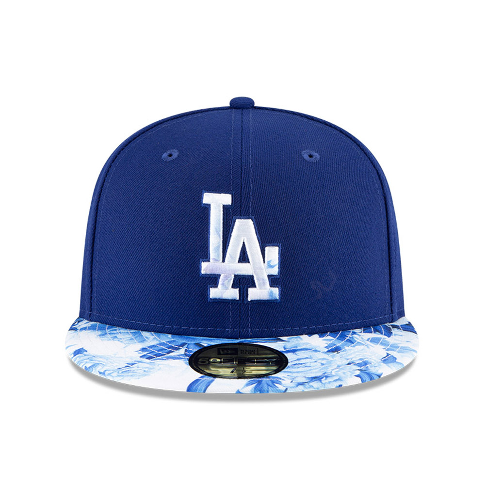 Official New Era LA Dodgers MLB Floral Navy 59FIFTY Fitted Cap B6892_263  B6892_263