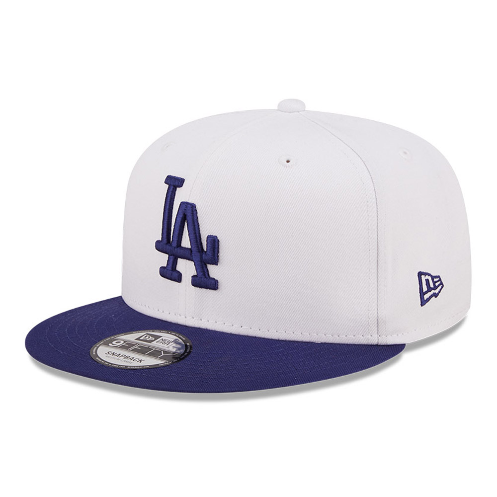 Official New Era LA Dodgers MLB White Crown 9FIFTY Snapback Cap B6796 ...