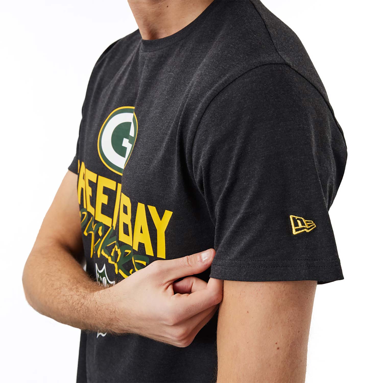 New era NFL Oversized Green Bay Packers Short Sleeve T-Shirt Green