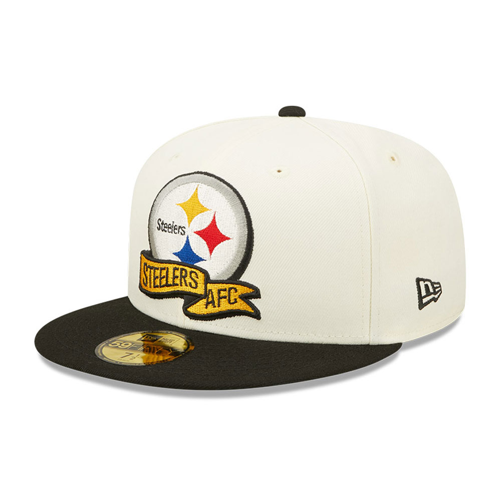 Pittsburgh Steelers NFL Sideline 2022 White 59FIFTY Fitted Cap