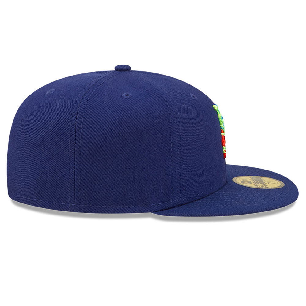 LA Dodgers Infrared Blue 59FIFTY Fitted Cap
