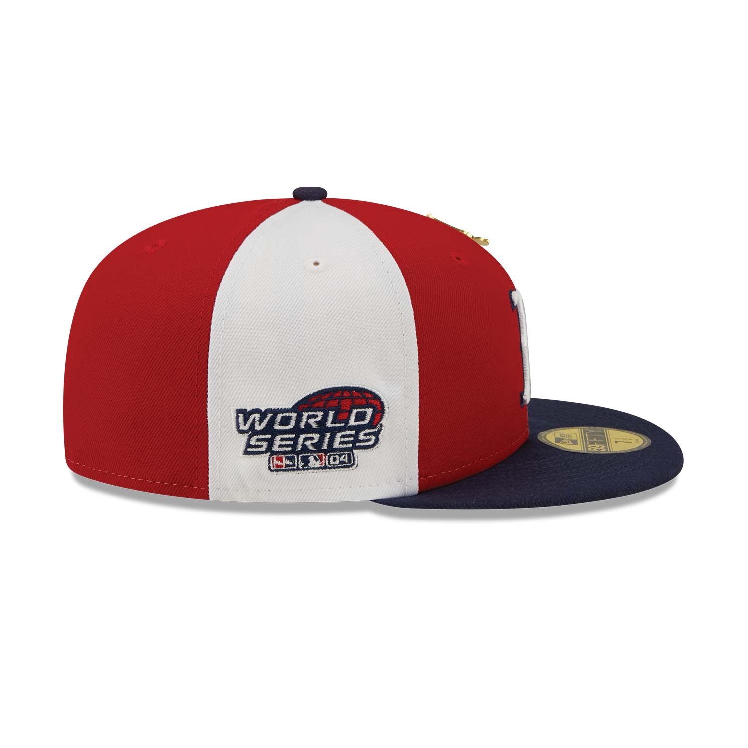 Boston Red Sox Pinwheel Americana Red 59FIFTY Fitted Cap