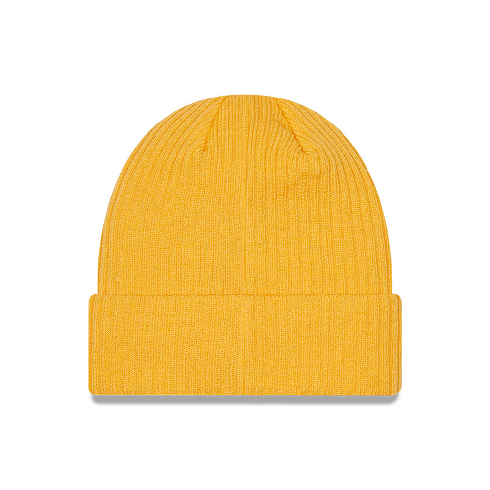 New Era Yellow Beanie Hat