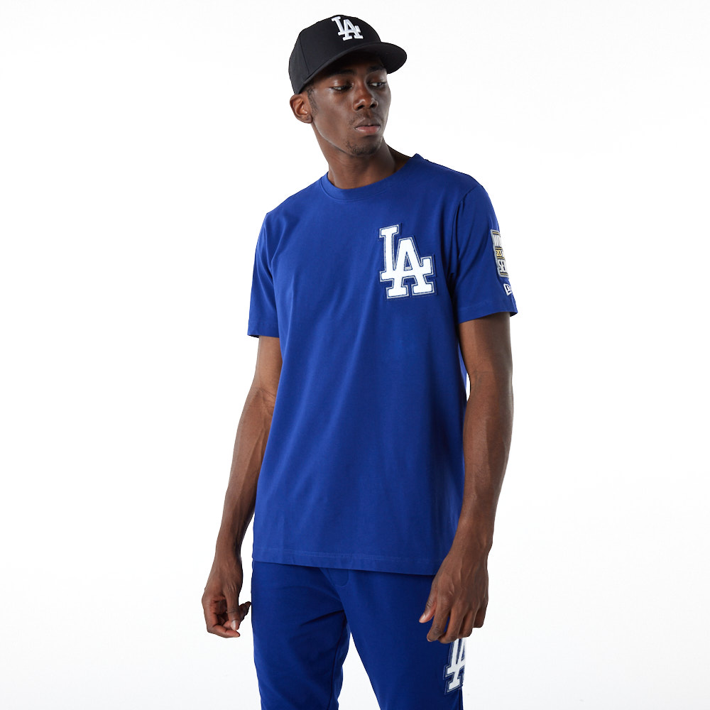 Official New Era LA Dodgers MLB Logo Select Dark Royal Blue T-Shirt ...