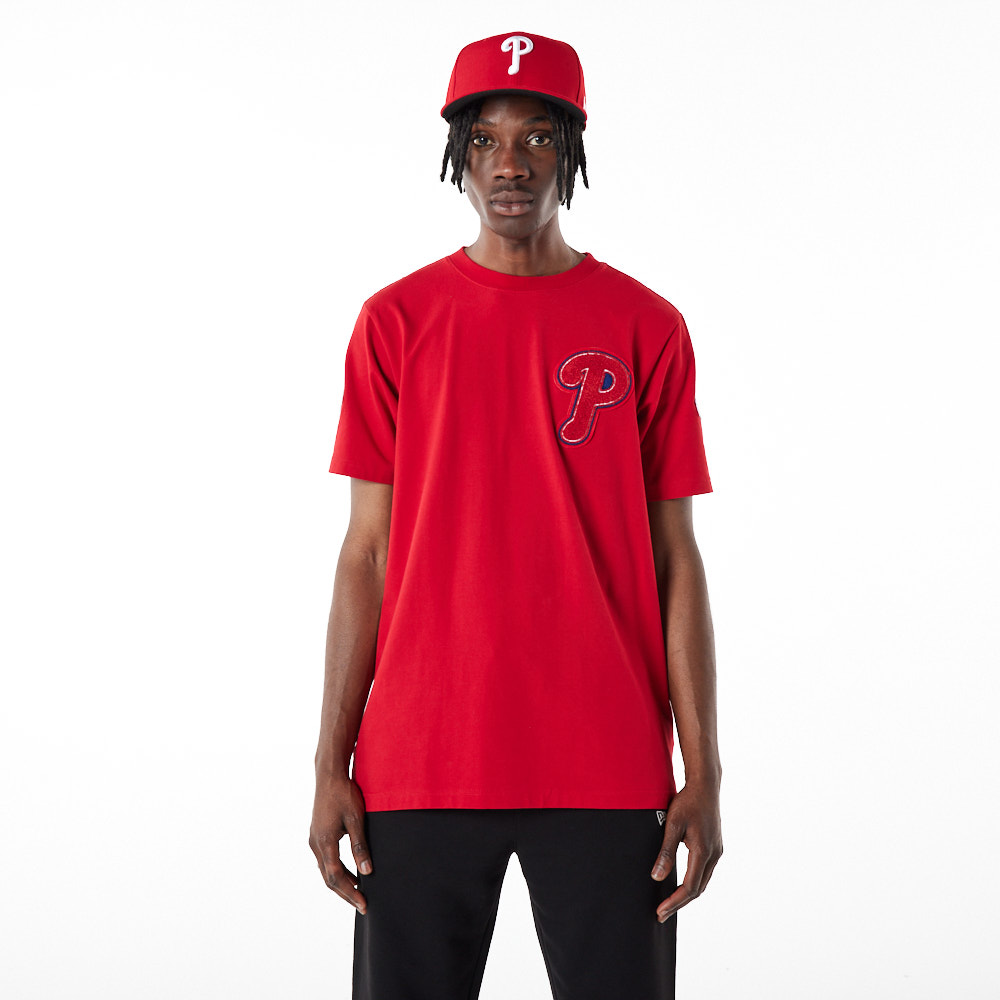 Philadelphia Phillies MLB Logo Select Red T-Shirt