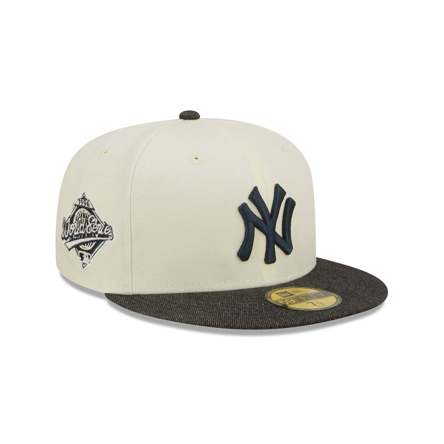 Official New Era New York Yankees MLB Two Tone Chrome White