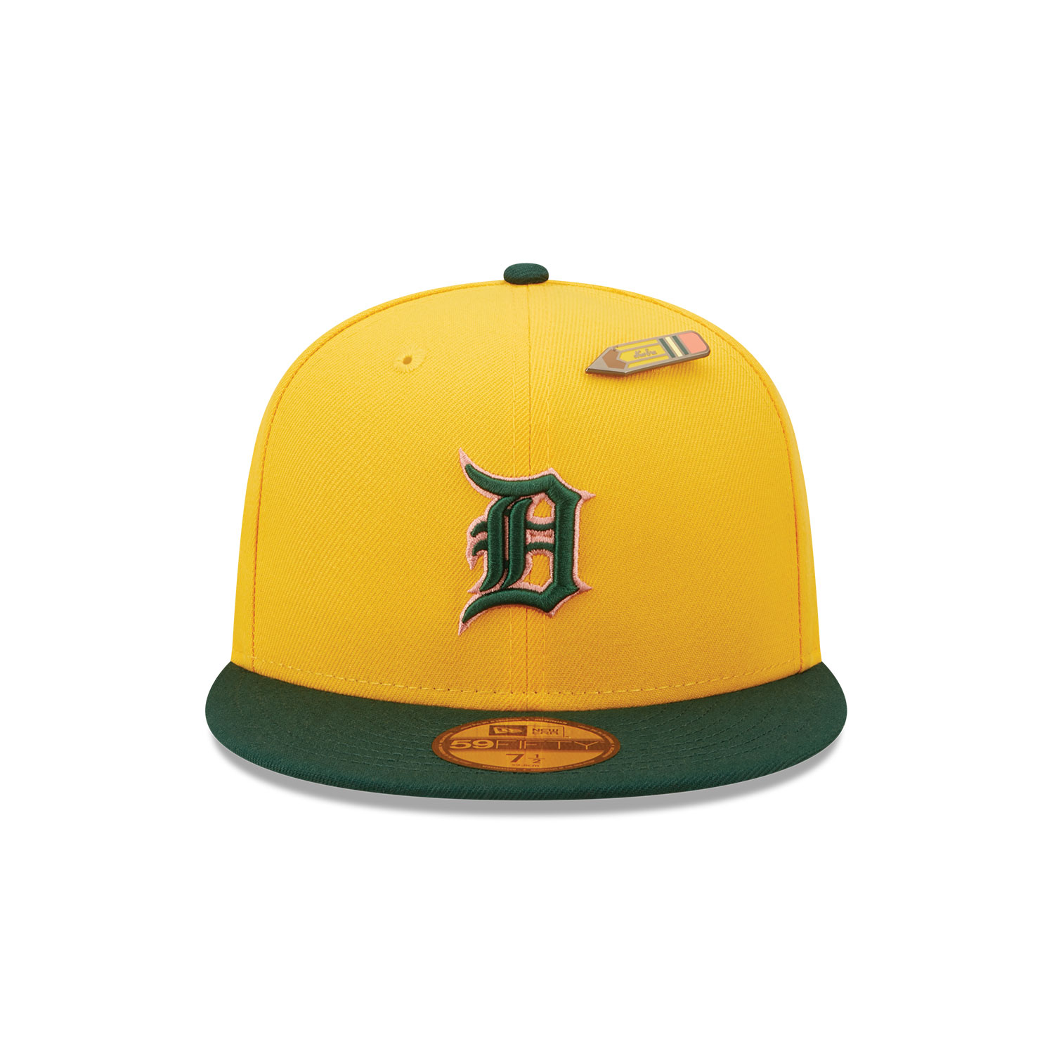 Detroit Tigers Back to School Yellow 59FIFTY Fitted Cap