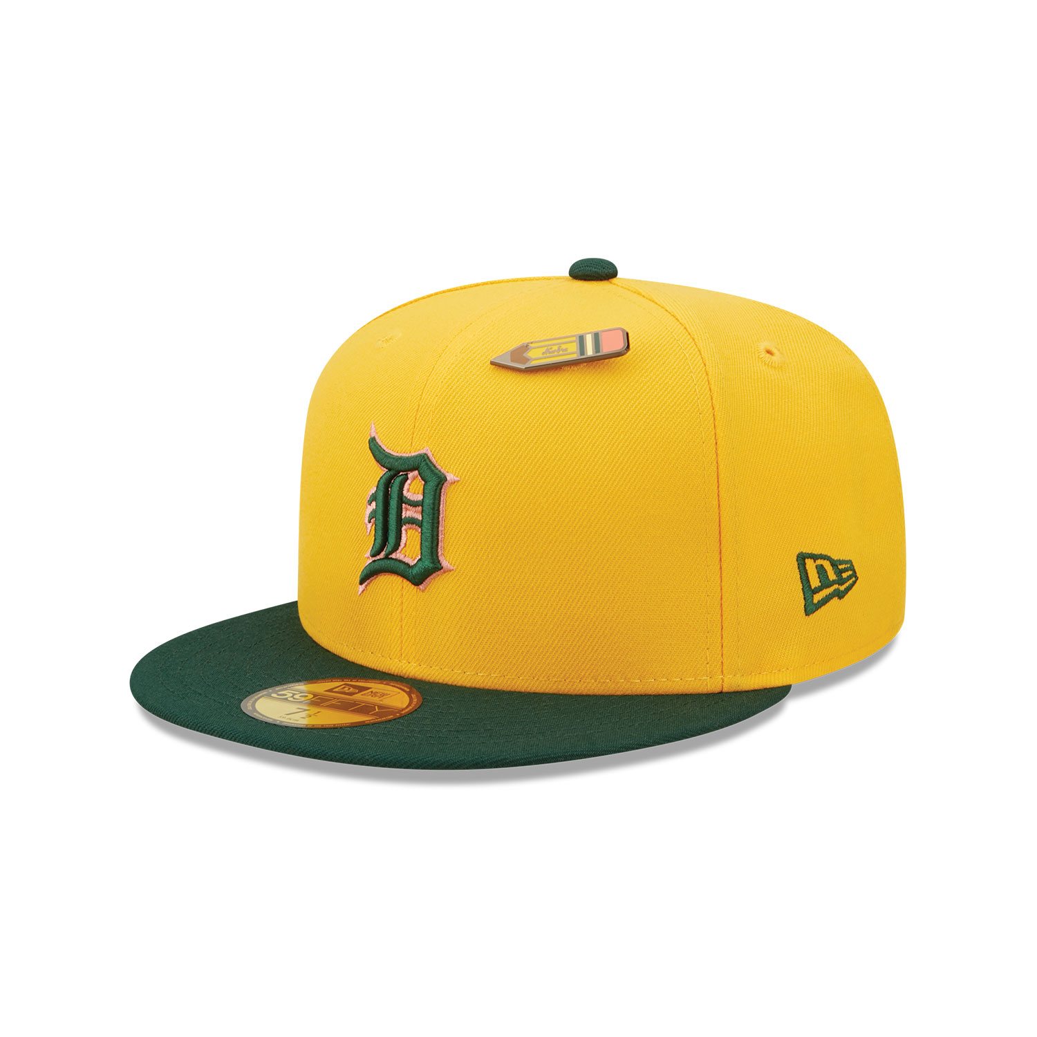 Detroit Tigers Back to School Yellow 59FIFTY Fitted Cap