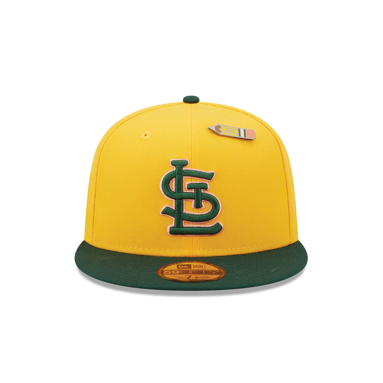 St. Louis Cardinals Back to School Yellow 59FIFTY Fitted Cap