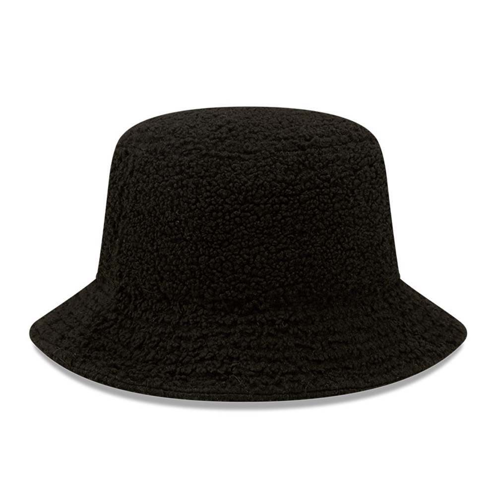 New Era Womens Black Borg Bucket Hat