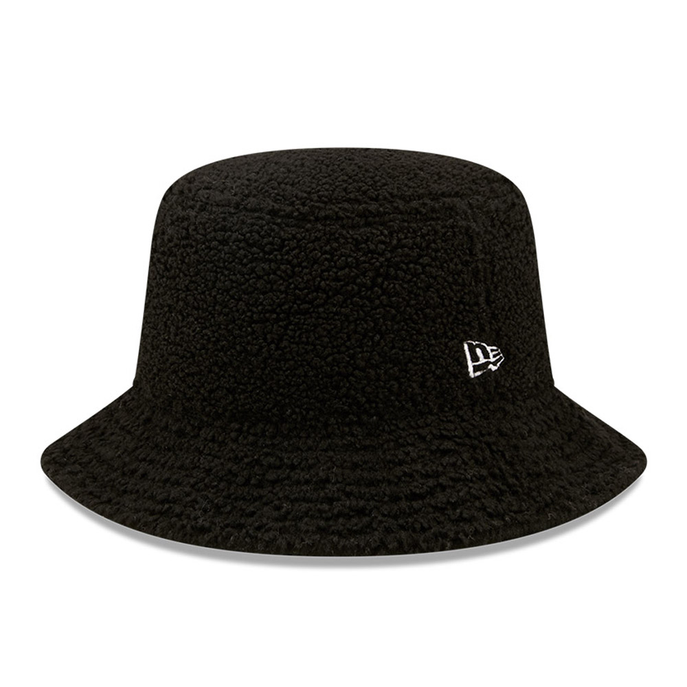 New Era Womens Black Borg Bucket Hat