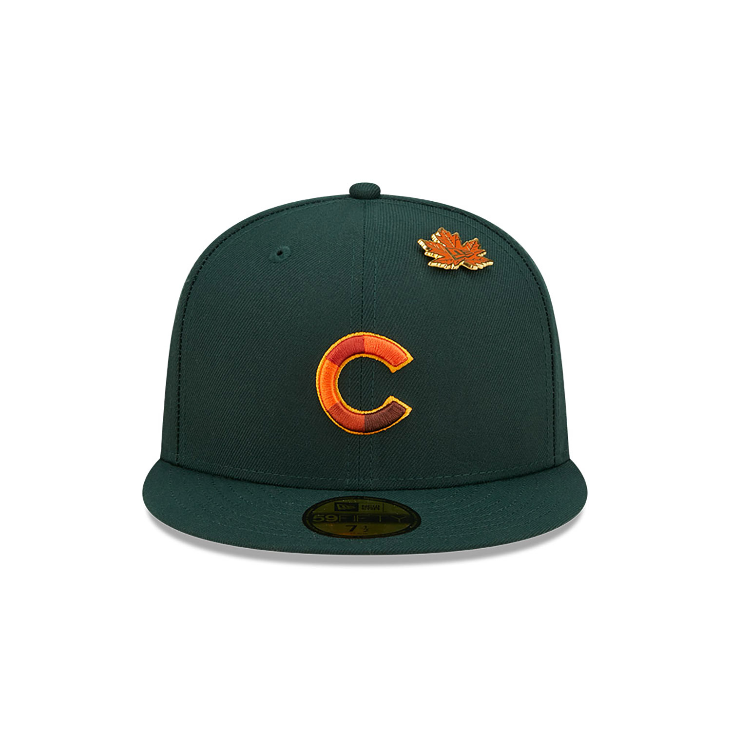 Chicago Cubs Leafy Dark Green 59FIFTY Fitted Cap