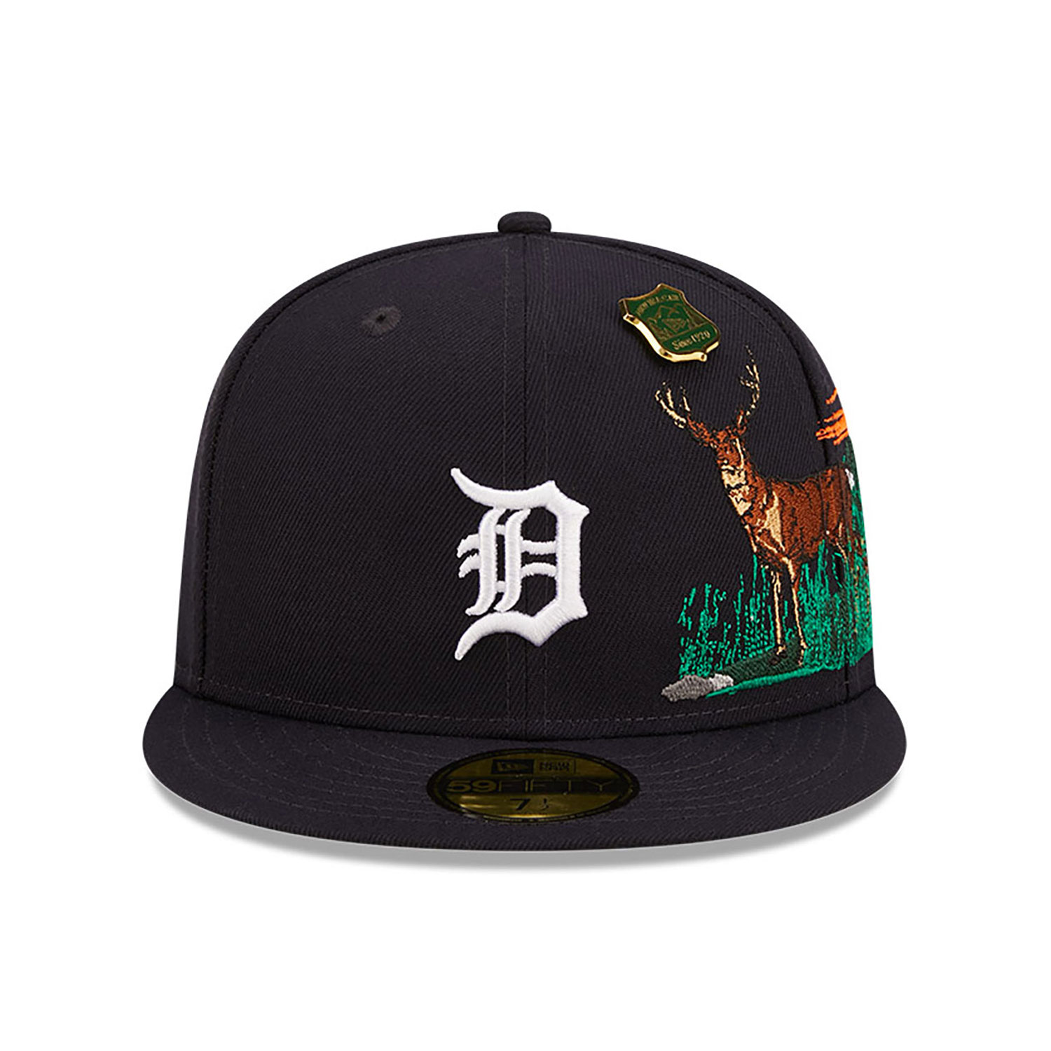 Detroit Tigers State Park Navy 59FIFTY Fitted Cap