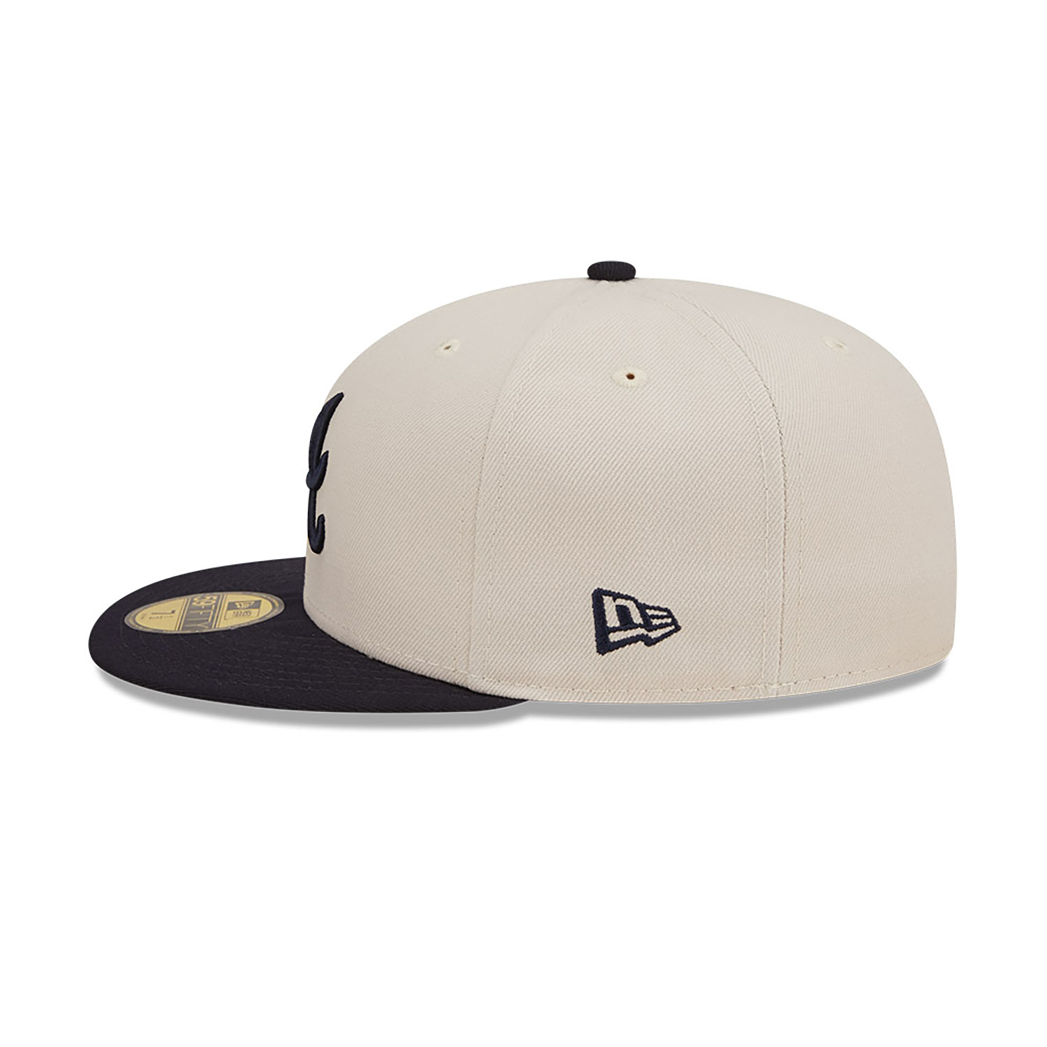 Atlanta Braves Fall Classic White 59FIFTY Fitted Cap