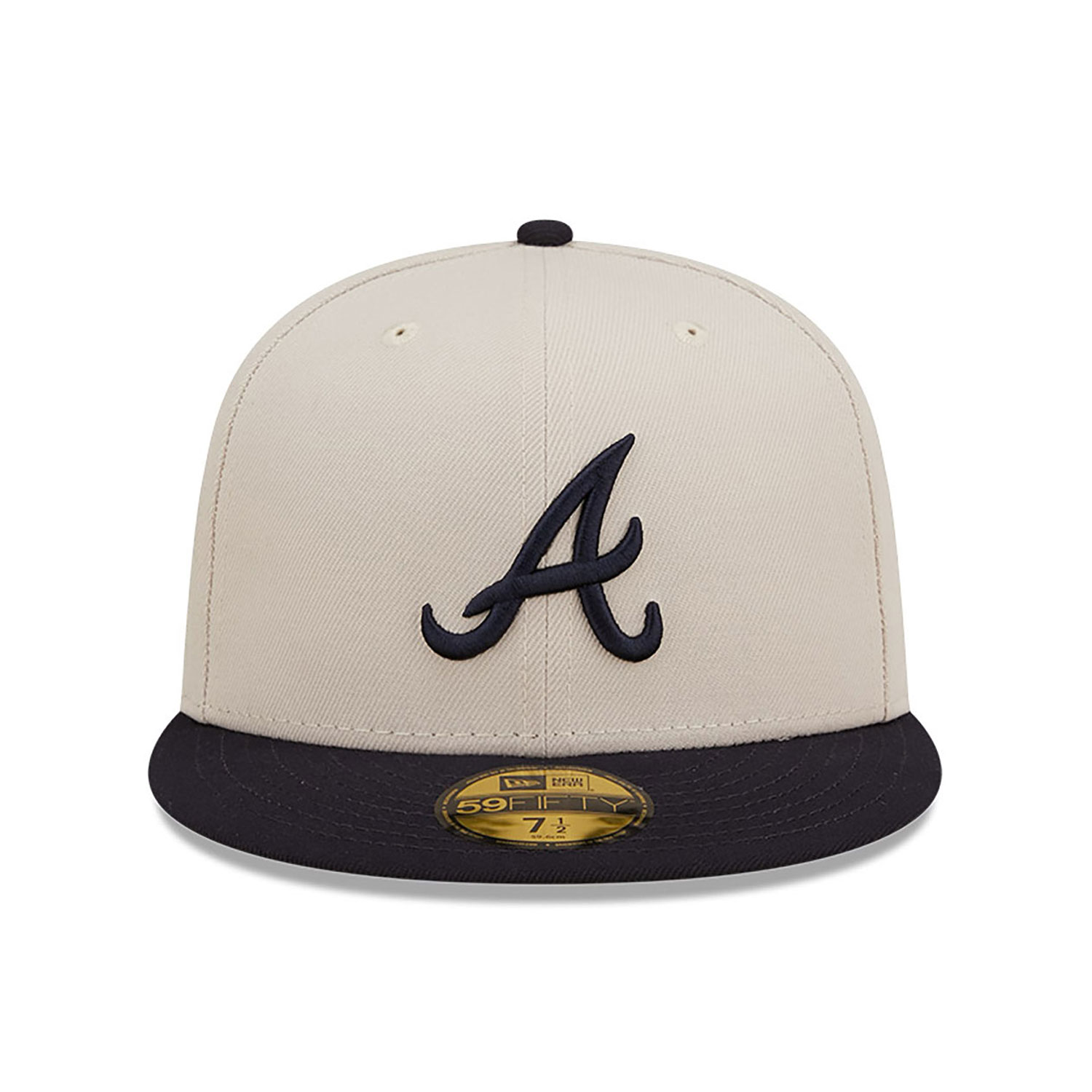 Atlanta Braves Fall Classic White 59FIFTY Fitted Cap