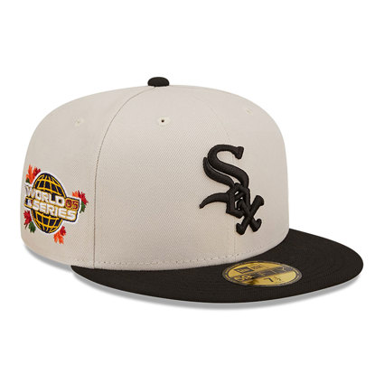 Official New Era Chicago White Sox MLB Vintage Floral Toasted