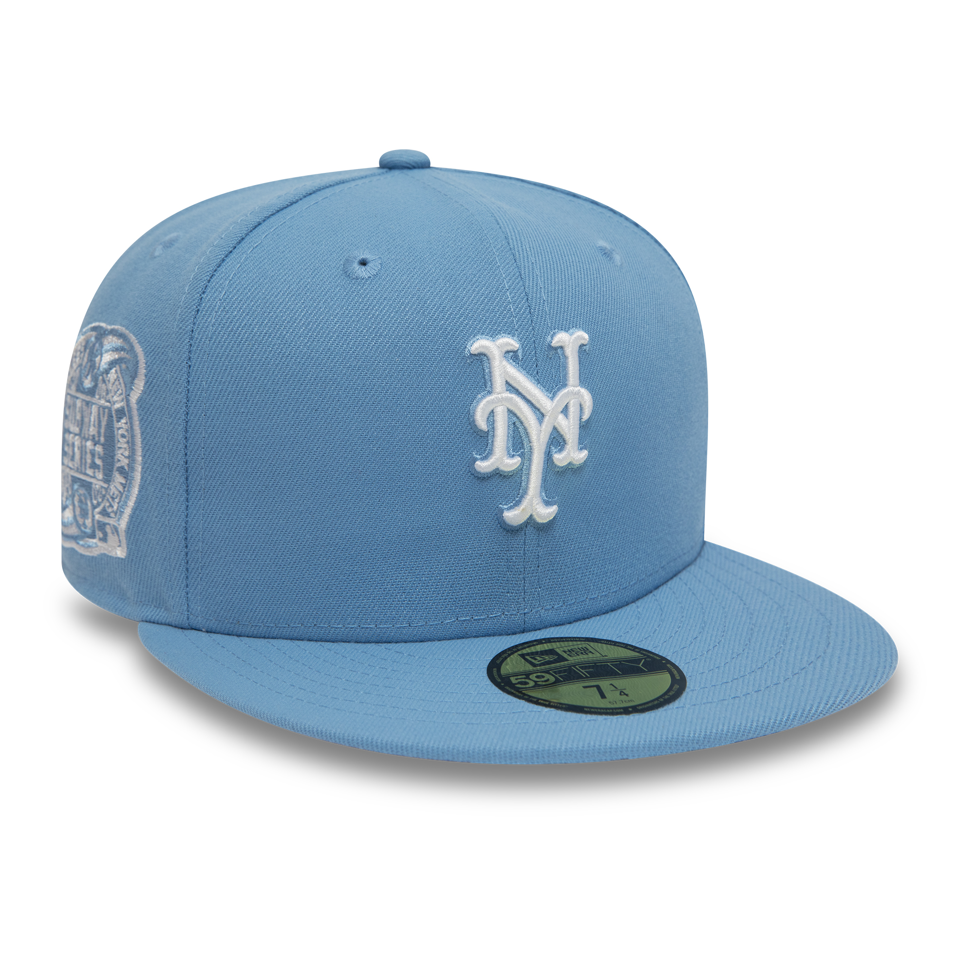 Official New Era New York Mets MLB Sky Blue 59FIFTY Fitted Cap B8094 ...