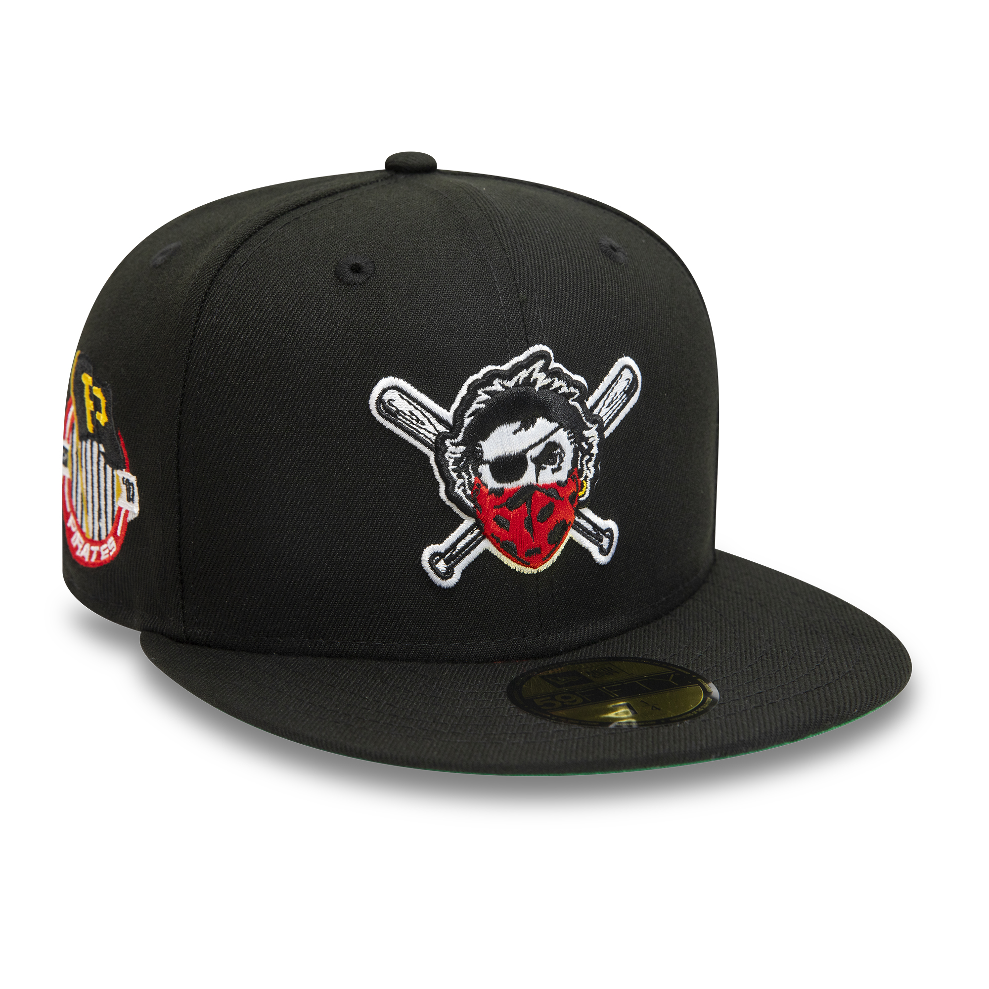 Official New Era Pittsburgh Pirates MLB Black 59FIFTY Fitted Cap B8121 ...
