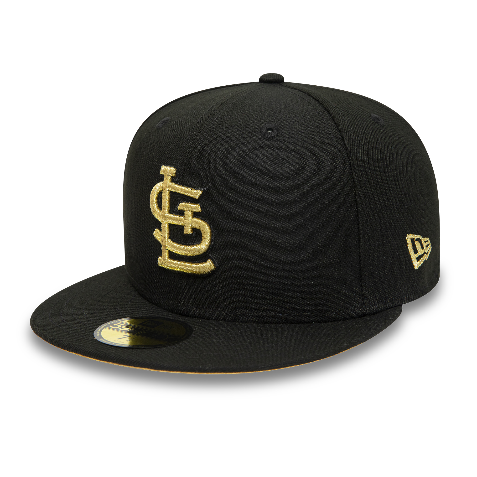 Official New Era St. Louis Cardinals MLB Black 59FIFTY Fitted Cap B8207 ...