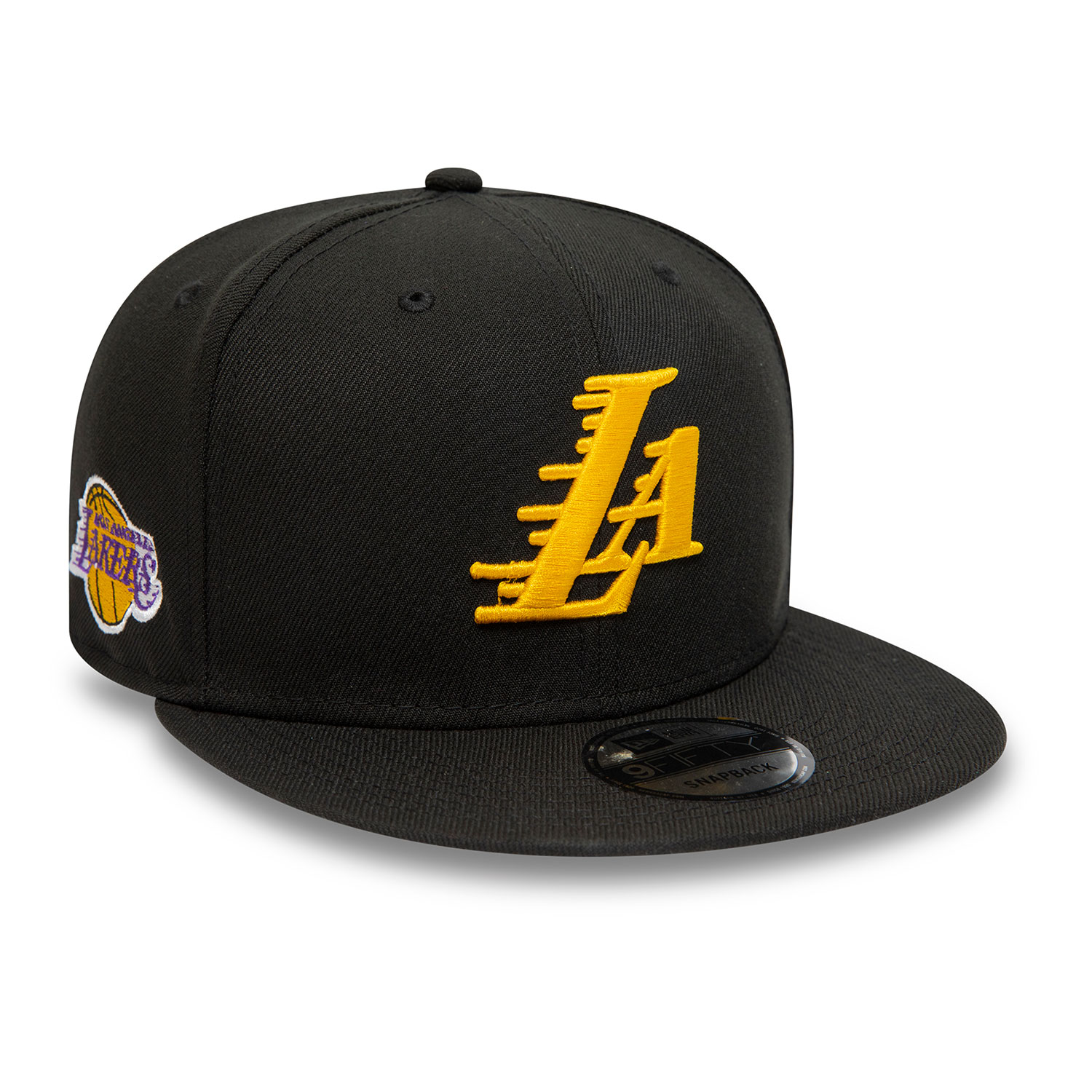 LA Lakers Black 9FIFTY Snapback Cap