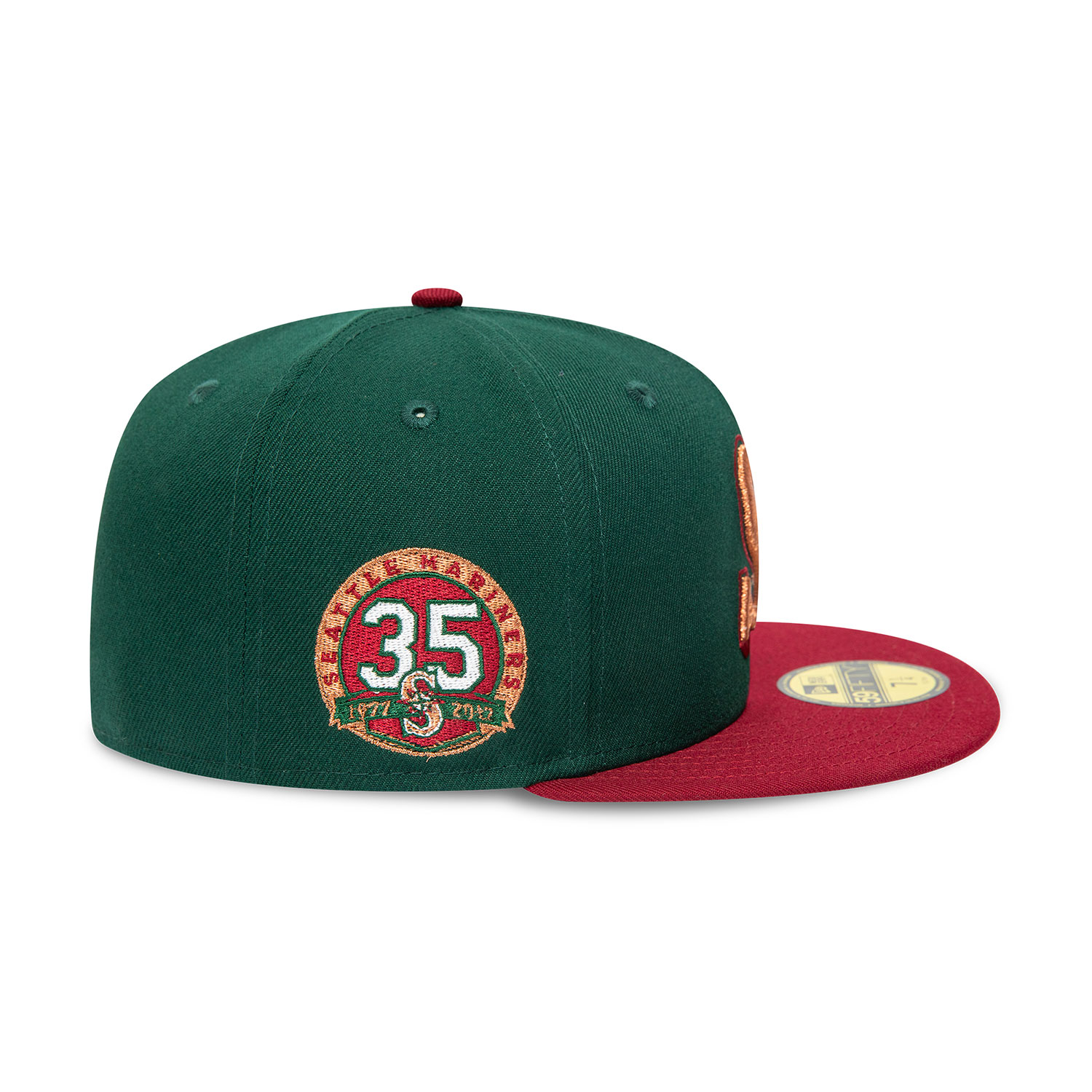 Seattle Mariners 35 Years Dark Green 59FIFTY Fitted Cap