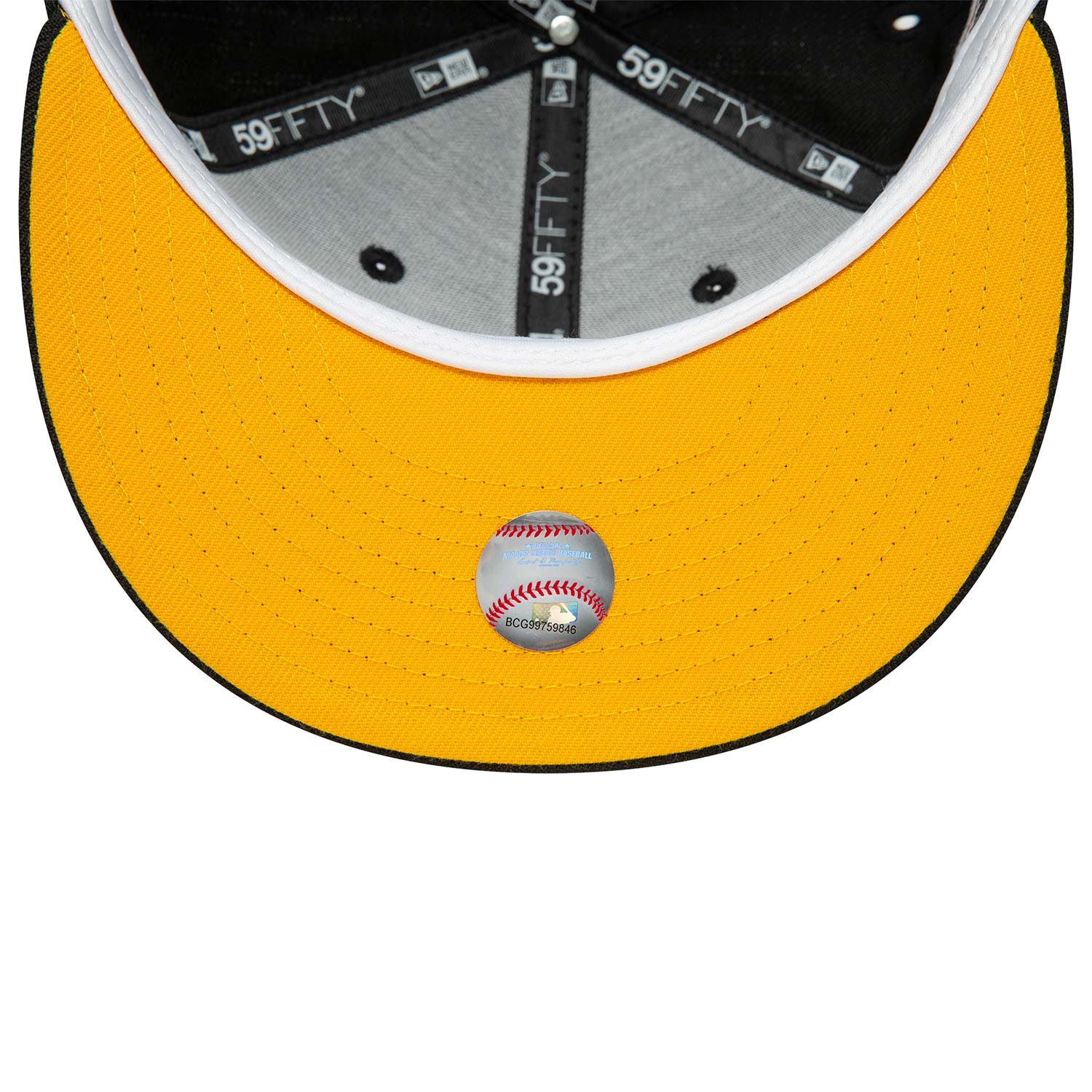Pittsburgh Pirates Black And Yellow 59FIFTY Fitted Cap