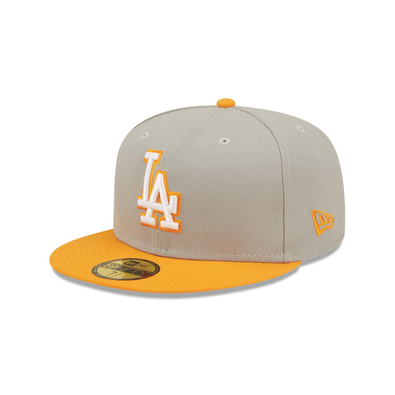 LA Dodgers Orange Soda Grey 59FIFTY Fitted Cap