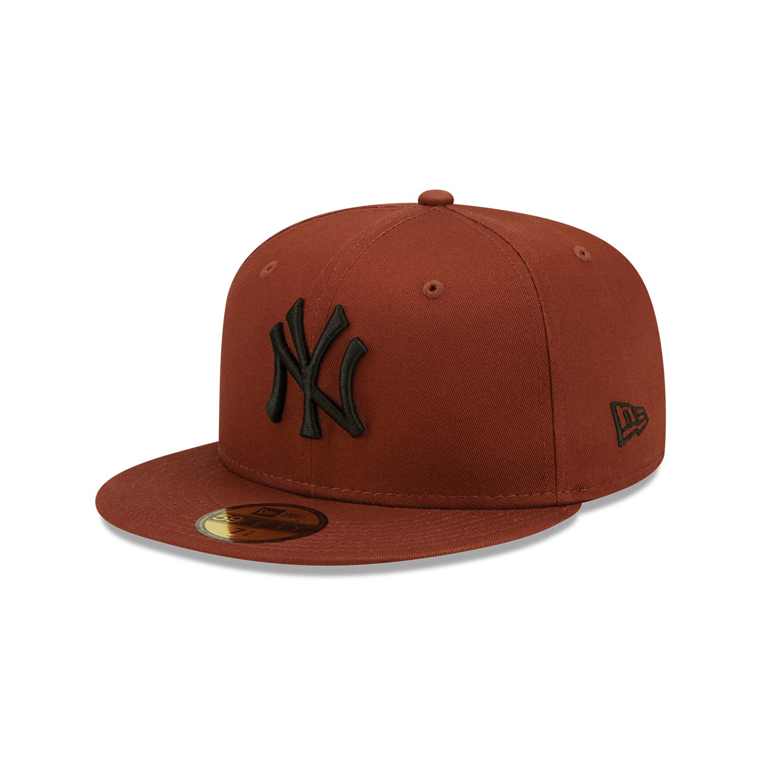 Official New Era League Essential New York Yankees Dark Brown 59FIFTY ...