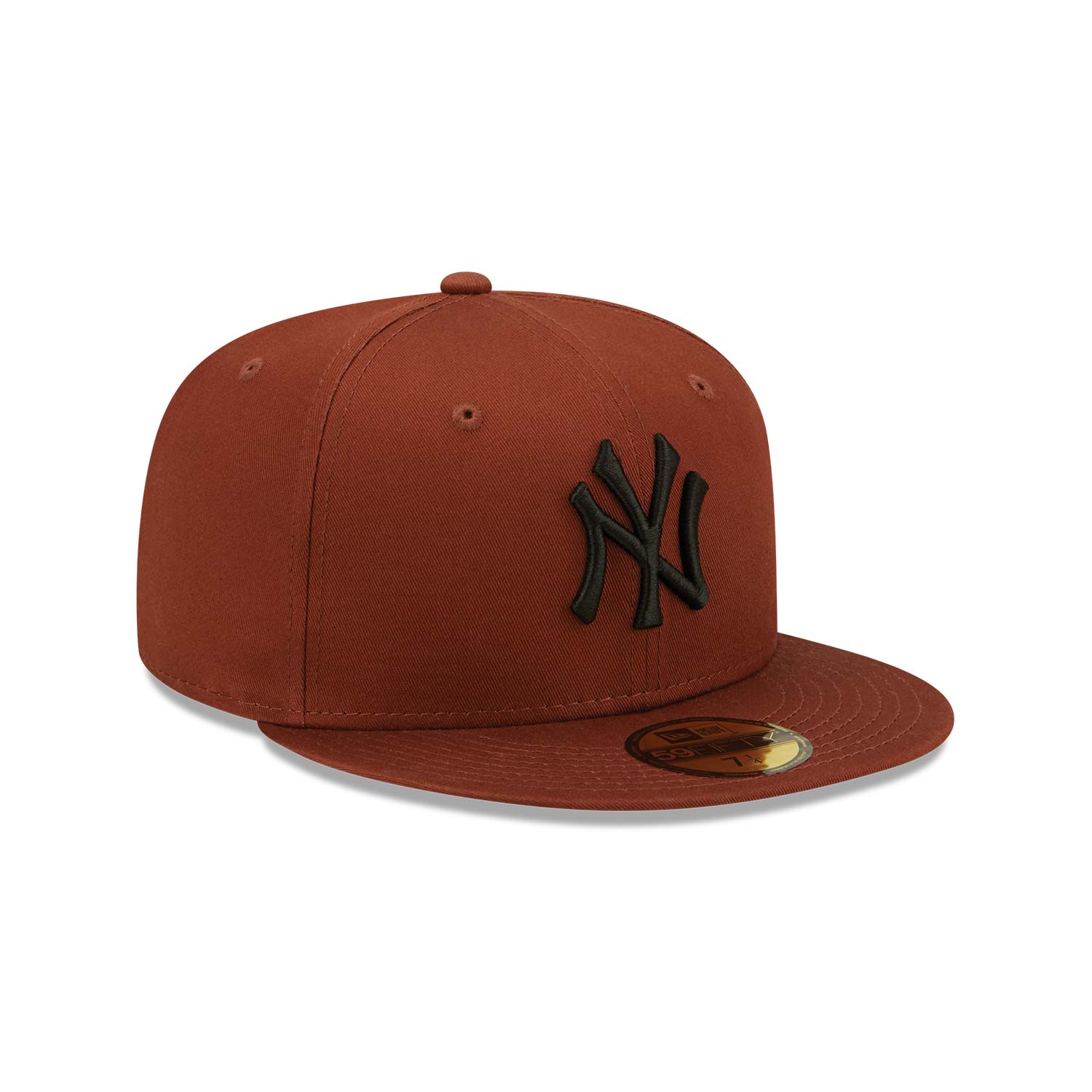 Official New Era League Essential New York Yankees Dark Brown 59FIFTY ...
