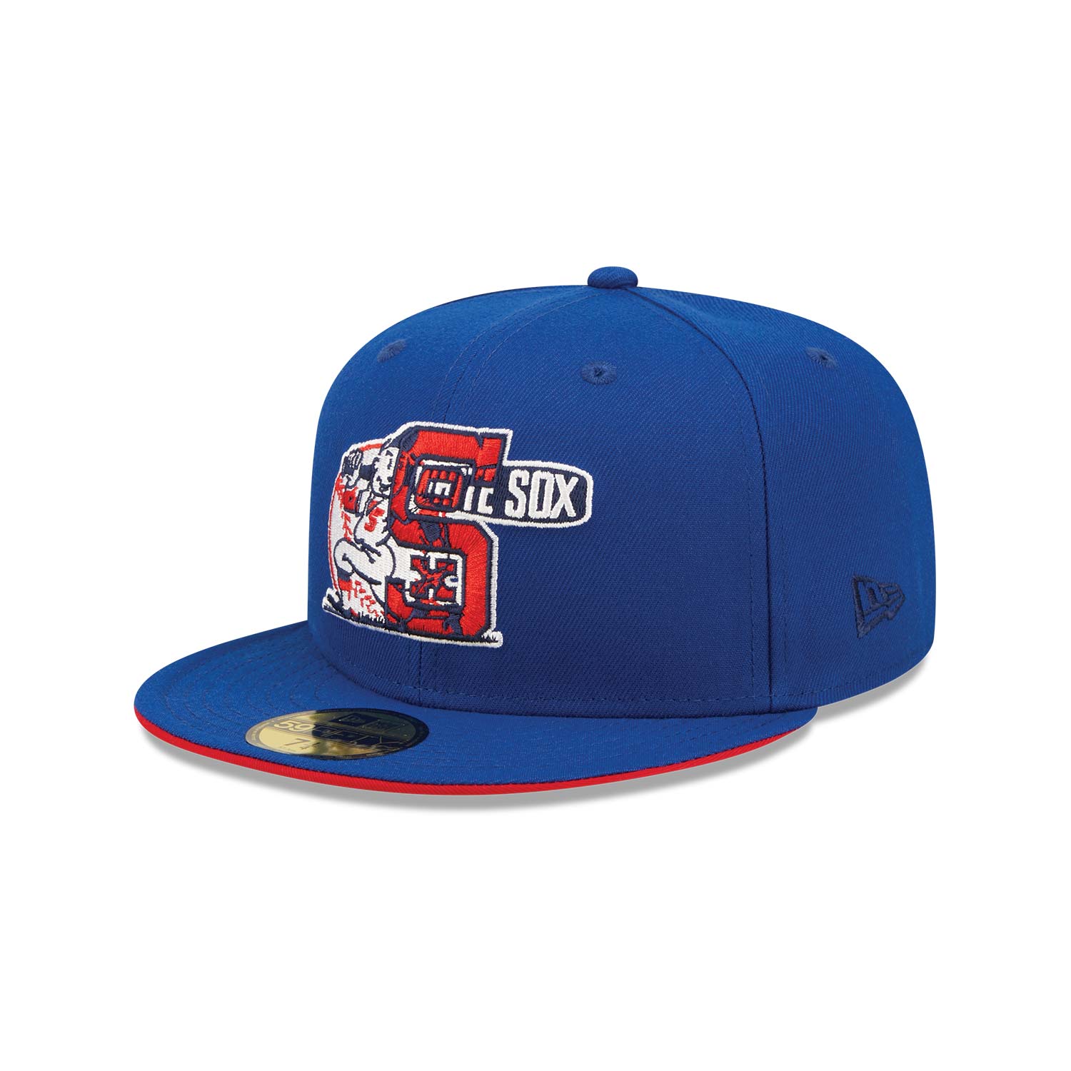 Official New Era Chicago White Sox Team Colour Split Blue 59FIFTY ...