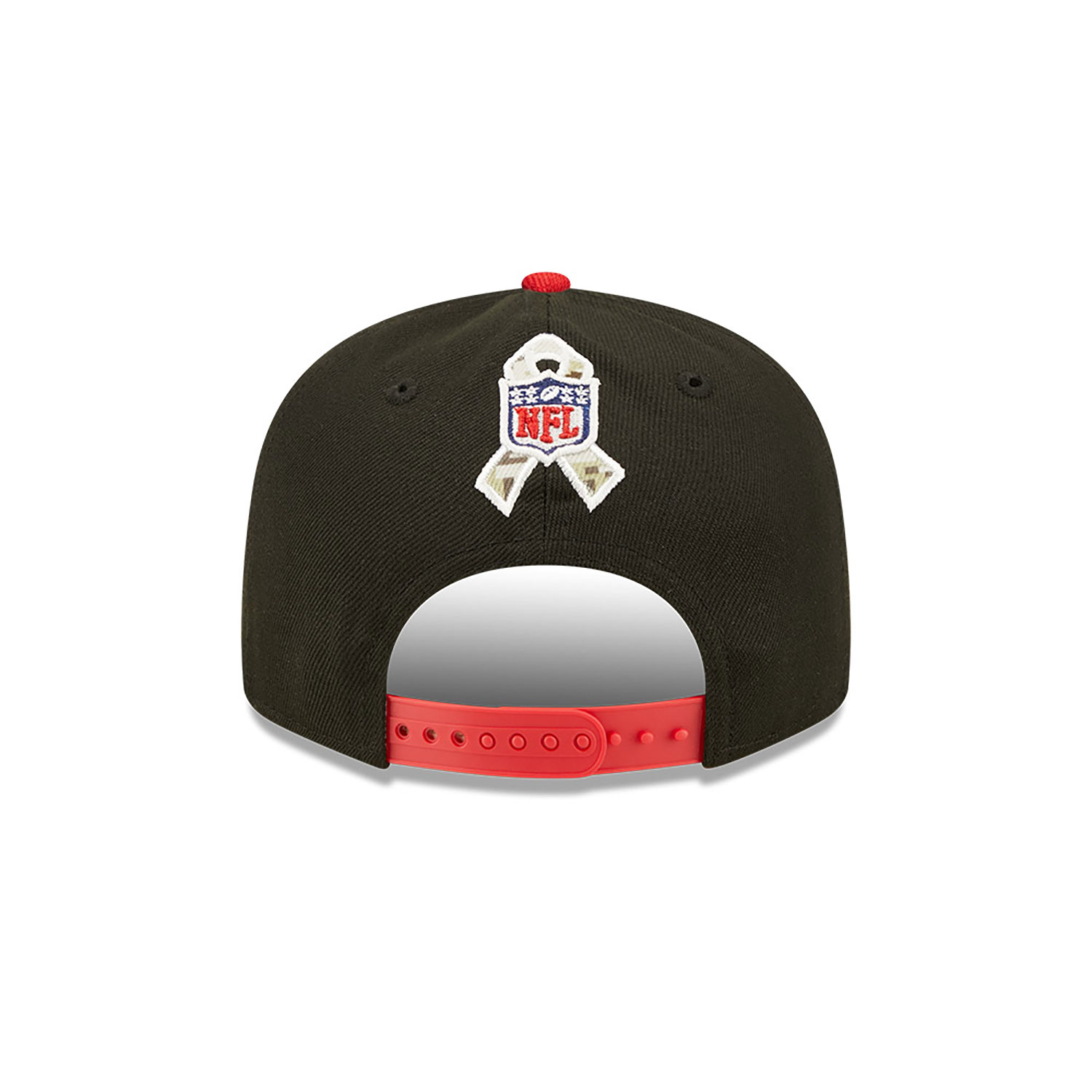 Tampa Bay Buccaneers NFL Salute to Service Black 9FIFTY Snapback Cap