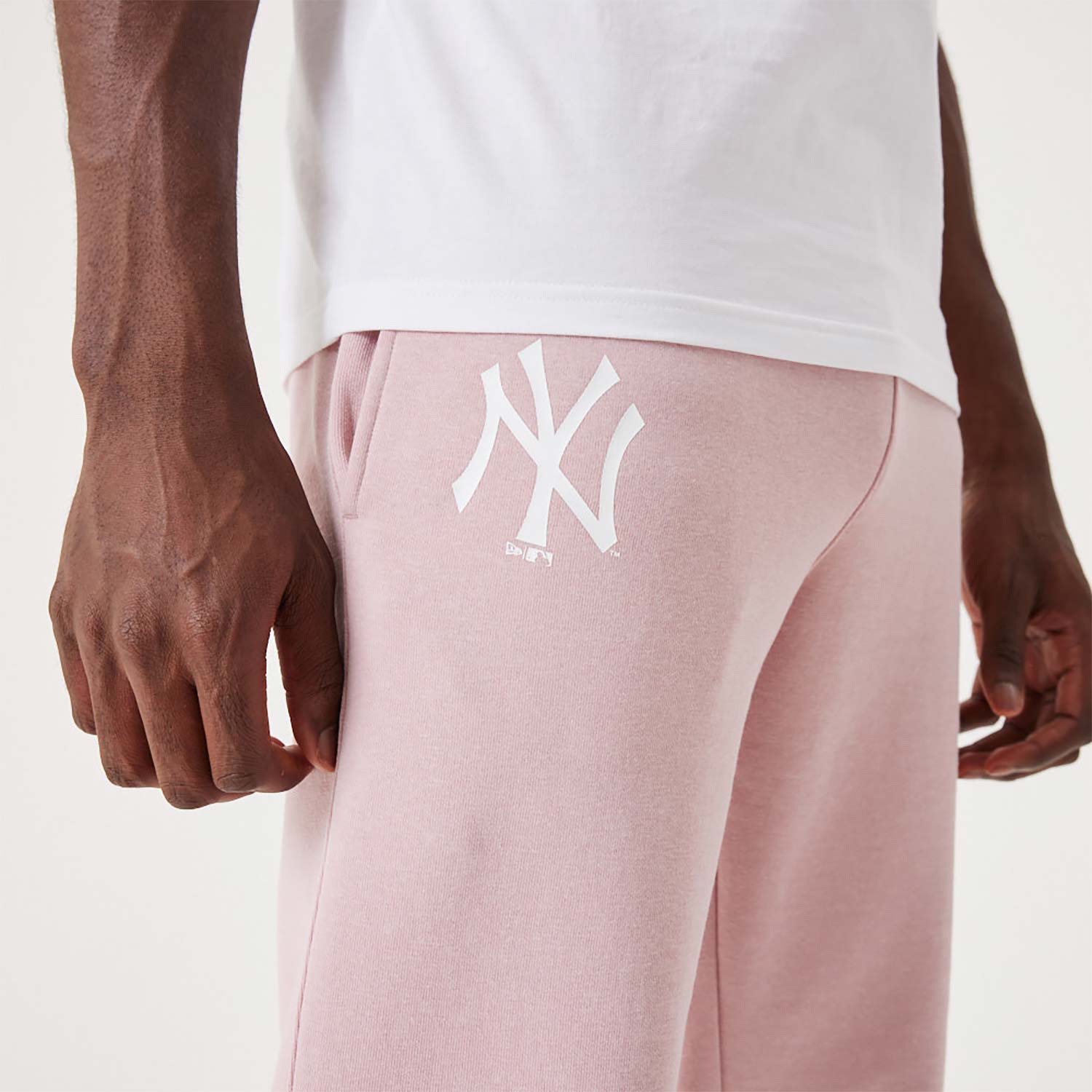 New York Yankees MLB League Essential Pastel Pink Joggers