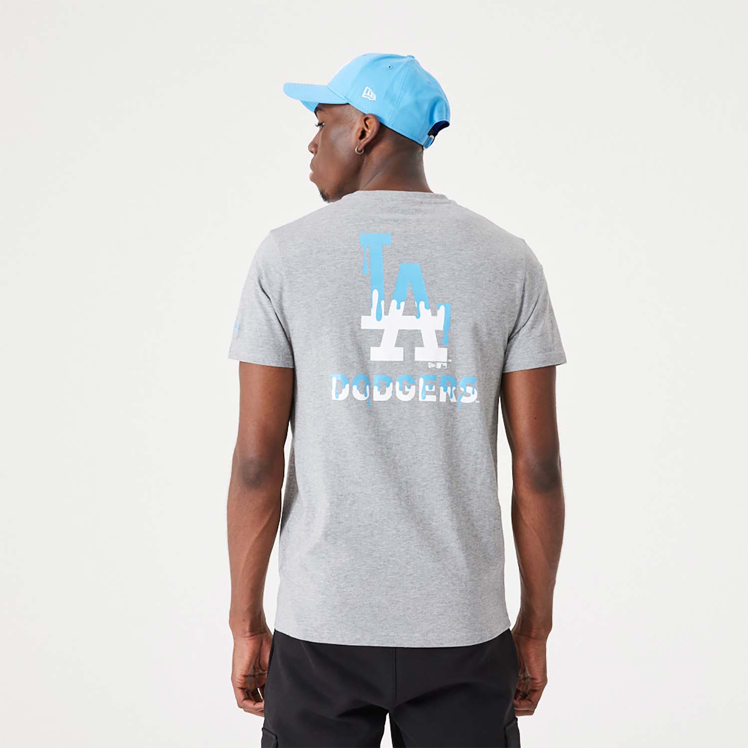 Nike vintage t-shirt LA Dodgers hands logo gray regular fit M ⚾