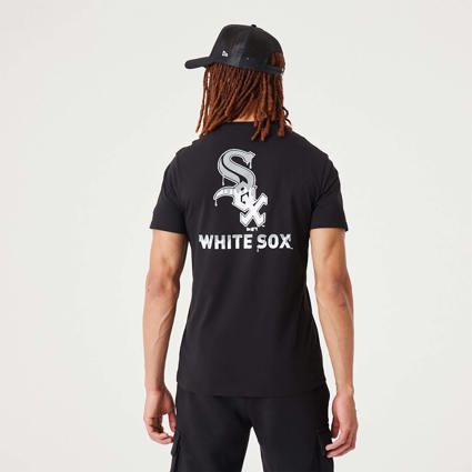 MLB Chicago White Sox Women's Short Sleeve Button Down Mesh Jersey 